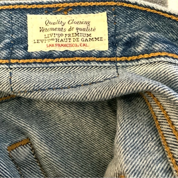 LEVIS 501  Sz 24 - Picture 7 of 10